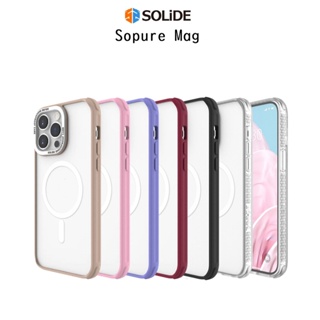 Solide Sopure Mag เคสกันกระแทกเกรดพรีเมี่ยม เคสสำหรับ iPhone13/14/14Pro/14Promax (ของแท้100%)