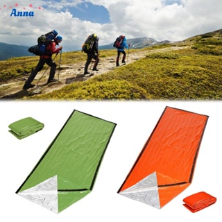 【Anna】Sleeping Bag Army Green Camping For Outdoor Orange PE Aluminum Film Survival