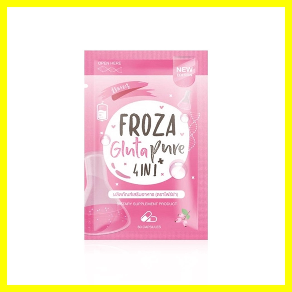 froza-gluta-pure-60-capsules-โฟรซ่า-ผลิตภัณฑ์เสริมอาหารสูตรกลูต้าไธโอน