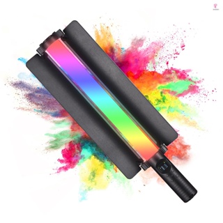 Portable RGB Handheld LED Video Light Tube Photography Light Wand with Built-in Battery for Vlog Product Portrait Photography