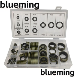 Blueming2 ชุดปะเก็นซีลเครื่องซักผ้า M6-M24 10 ขนาด คุณภาพสูง 150 ชิ้น