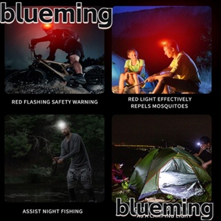 Blueming2 ไฟหน้าตกปลา LED สองด้าน 360°ไฟหน้า สีเขียว หมุนได้ แข็งแรง