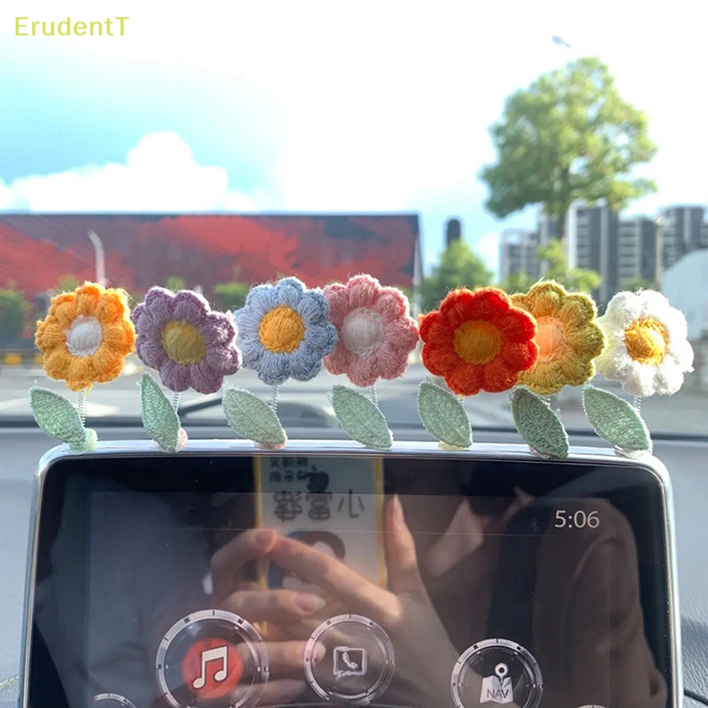 erudentt-คอนโซลกลาง-ด้านข้างรถยนต์-ลายดอกไม้น่ารัก-หลากสีสัน-ใหม่