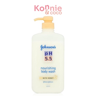 Johnsons pH 5.5 Nourishing Body Wash With Honey 750ml จอห์นสัน ครีมอาบน้ำฮันนี่.