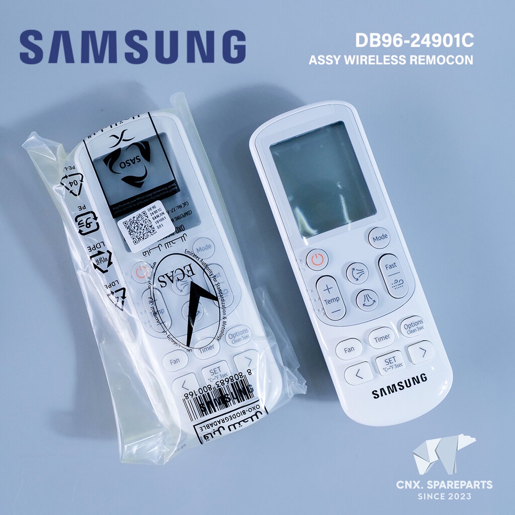 DB96-24901C รีโมทแอร์ Samsung รีโมทแอร์ซัมซุง (ของแท้) ใช้แทน DB93 ...