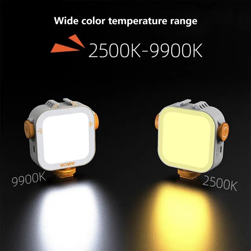 Wonew ไฟเต้าหู้ LED สองด้าน ขนาดเล็ก แบบพกพา สําหรับเซลฟี่ ถ่ายทอดสด ...
