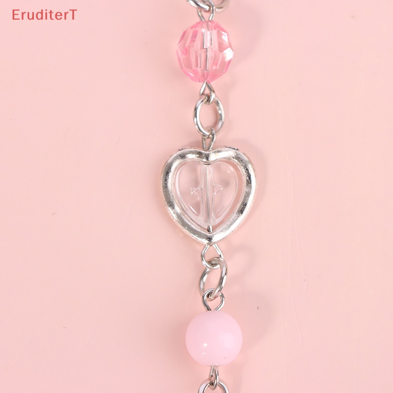 eruditert-สาวหวาน-หัวใจ-สีชมพู-ลูกปัด-รัก-ดาวเคราะห์-โซ่โทรศัพท์มือถือ-หวาน-เท่-เครื่องเทศ-สาว-เฉพาะกระเป๋าลม-จี้-ใหม่