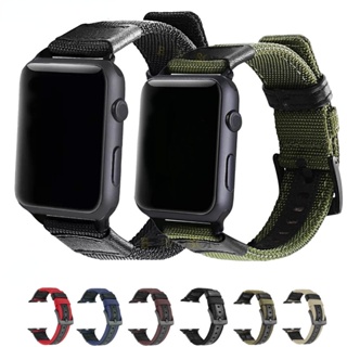 สายนาฬิกาข้อมือไนล่อน สําหรับ Apple Watch Ultra 8 7 6 SE 5 4 3 2 1 iWatch 38 40 41 มม. 42 44 45 49 มม.