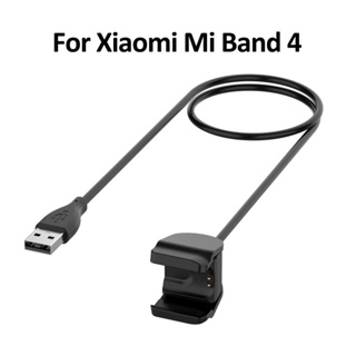 สายชาร์จ USB สําหรับ Xiaomi Mi Band 4 Miband 4 Smart Wristband Bracelet Mi Band 4 สายชาร์จอะแดปเตอร์