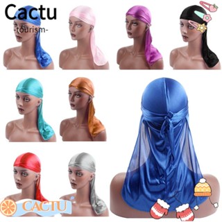 Cactu Bandana หมวกผ้าพันคอ หมวกโจรสลัด ปรับได้ สําหรับผู้ชาย ผู้หญิง