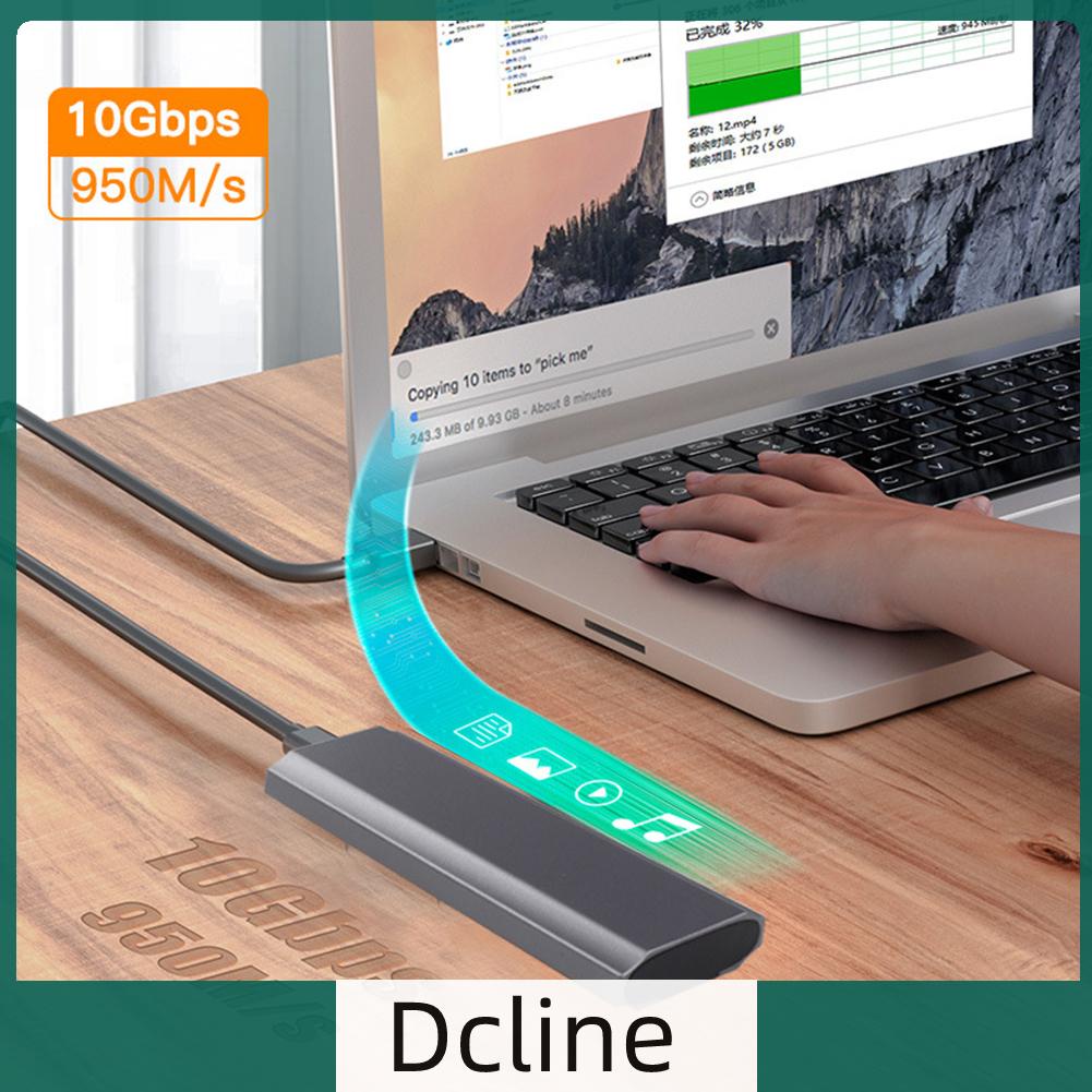 dcline-th-อะแดปเตอร์-m-2-เป็น-usb-type-c-3-1-external-ssd-m-b-b-m-key-nvme-ngff-dual-protocol