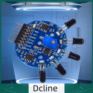 [Dcline.th] โมดูลเซนเซอร์ตรวจจับเปลวไฟ 5 ทาง 3.3V-9V อุปกรณ์เสริม สําหรับ Arduino