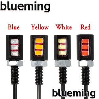 Blueming2 สกรูไฟ LED 3 ดวง 2 ชิ้น สําหรับรถยนต์ รถจักรยานยนต์