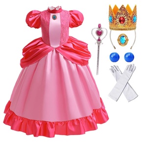 Shopkeepers selection# Biqi princess dress childrens cos dress pink dress lace dress Halloween costume 9.5N