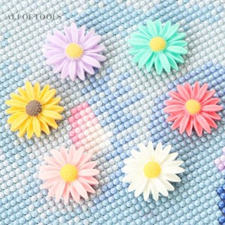 ที่เก็บอุปกรณ์ปักครอสสติตช์คริสตัล รูปดอกไม้ 6 ชิ้น [alloetools.th]