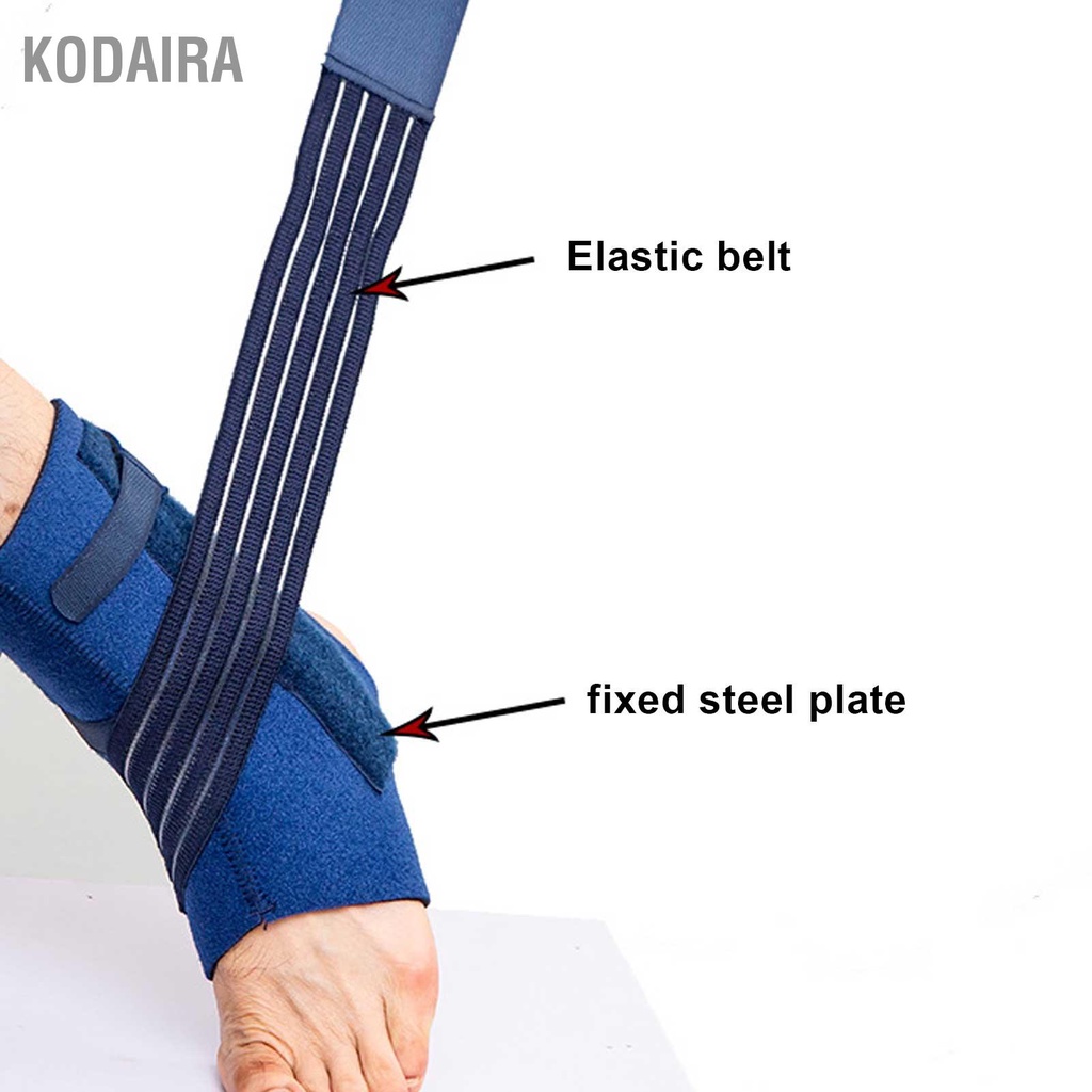 kodaira-รั้งข้อเท้ารองรับโคลงวงยืดหยุ่นการบีบอัดแถบอลูมิเนียมห่อปรับได้