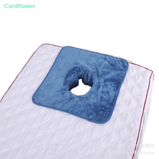 &lt;Cardflower&gt; ผ้าขนหนูนวดหน้า แบบหนา ขนาด 35x35 ซม. พร้อมรู สําหรับสปา ลดราคา