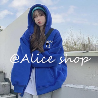 Alice เสื้อกันหนาว เสื้อฮู้ด High-quality chic Korean ตัวเหมือนคนชั้นสูง WJK2390PKT37Z230913