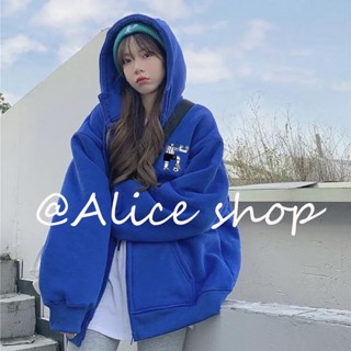 Alice เสื้อกันหนาว เสื้อฮู้ด High-quality chic Korean ตัวเหมือนคนชั้นสูง WJK2390PKT37Z230913