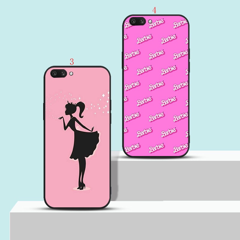 เคสโทรศัพท์มือถือนิ่ม-ลายการ์ตูนบาร์บี้-สีดํา-สําหรับ-iphone-12-12-pro-max-13-13-pro-max-13-mini-h5