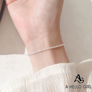 ภาพหน้าปกสินค้าA HELLO GIRL สร้อยข้อมือ กําไลข้อมือเงินแท้ เกรด 925 จี้รูปดาวยิปโซ เหมาะกับของขวัญวันครบรอบ สําหรับผู้หญิง ที่เกี่ยวข้อง