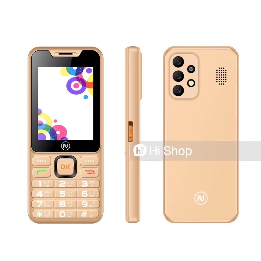 มือถือปุ่มกด(3G) NOVAPHONE รุ่น N7 รุ่นใหม่ จอใหญ่ รองรับ2ซิม3G/4G แบต ...