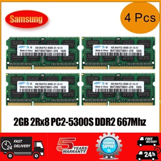 4pcs หน่วยความจําแล็ปท็อป 4 Gb 2rx 8 Ddr 3 1066 Mhz Pc 3-8500 S 204 Pin So - Dimm Ram