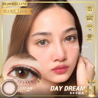 Day Dream brown คอนแทคเลนส์ Hydrogel ค่าอมน้ำ60%💦 💋 💋 We wink เกรดพรีเมียม Made in Korea 🇰🇷