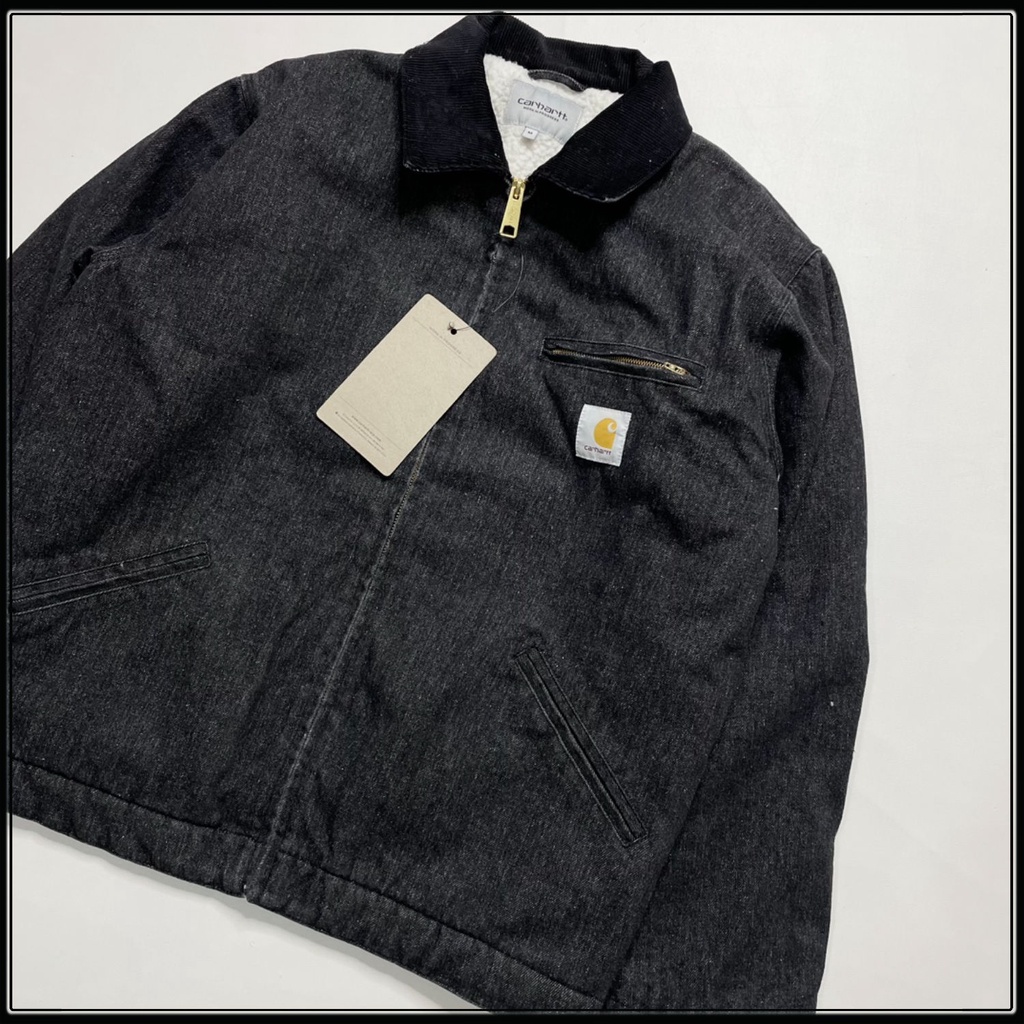 Pvvs Carhartt Wip Carhart Lambswool Detroit Men's Jacket Shopee Thailand