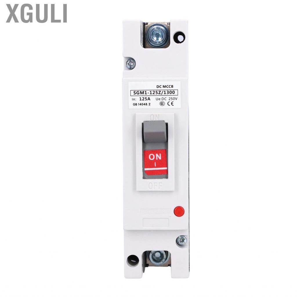 Xguli Circuit Breaker 20ka Breaking Capacity 125A 250V DC Circuits