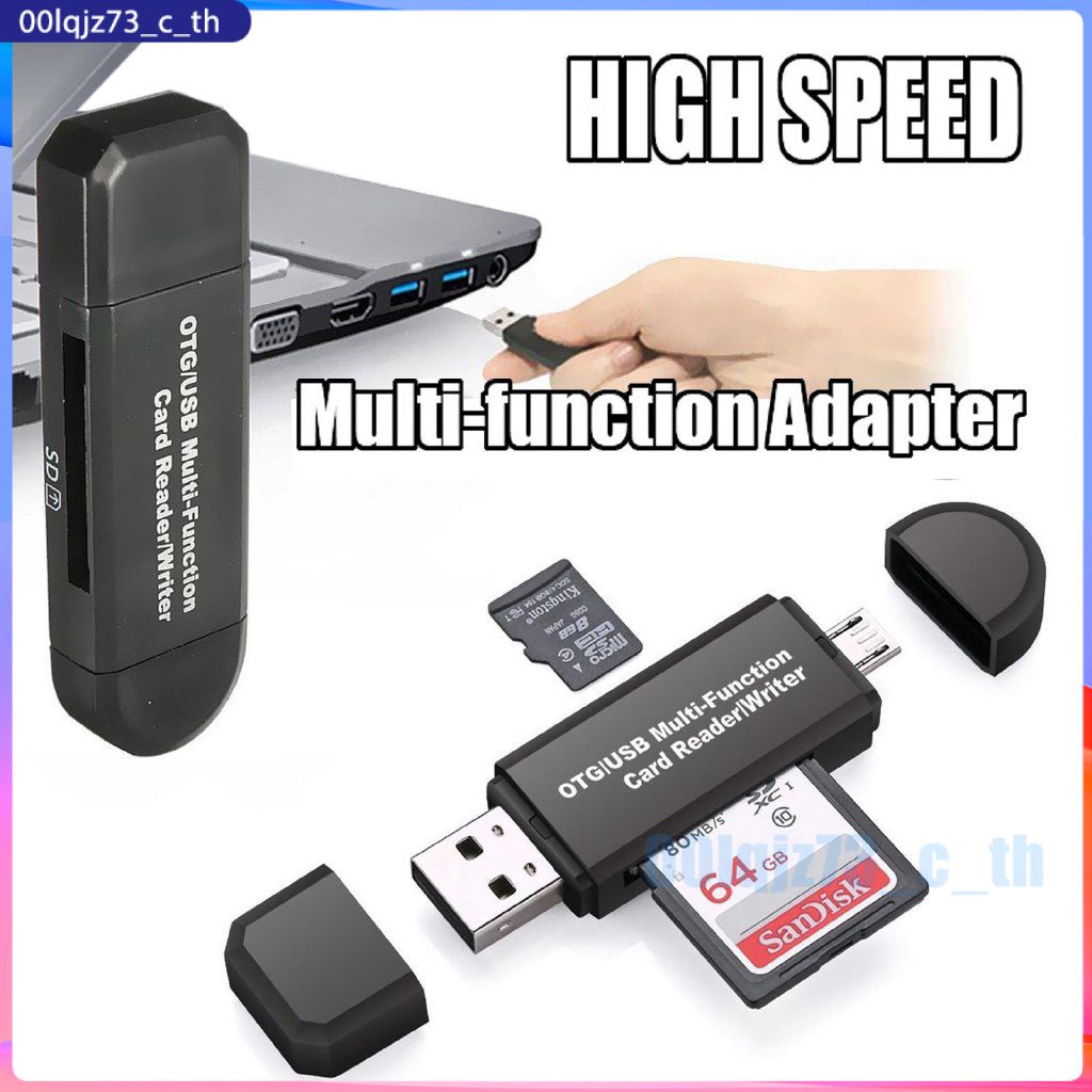 Kandi หัวแปลง USB 3.0 OTG ของแท้ อะแดปเตอร์การ์ดรีดเดอร์ Rem Micro Sd ...