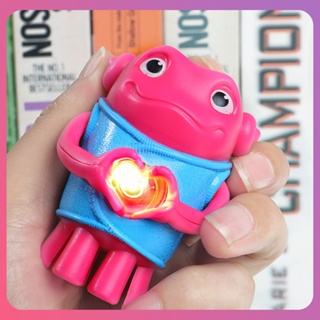 Creative Alien Toy Luminous Love Gesture Alien Toys Creative Cute Lover Confession Gift Funny Relief Crazy Than Heart Doll Toy Kids Doll Accessory [COD]
