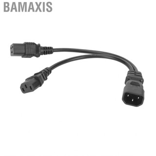 Bamaxis IEC320 C14 to C19 and C13 Power Cord Single IEC 320 Y Splitter 10A 250V 12.6in