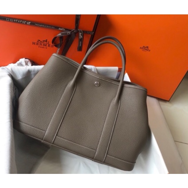 พรี-hermes-garden-party-30cm-36cmกระเป๋าถือ-กระเป๋าหิ้ว