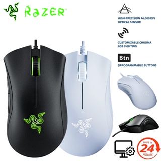 Razer DeathAdder เมาส์ออปติคอลเล่นเกม แบบใช้สาย LOL CF Esports DPI10000 สําหรับคอมพิวเตอร์