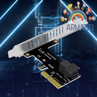 [armani1.th] อะแดปเตอร์การ์ดไรเซอร์ PCI E เป็น SFF-8643 PCI-EX4 X8 X16 PCIE เป็น U2