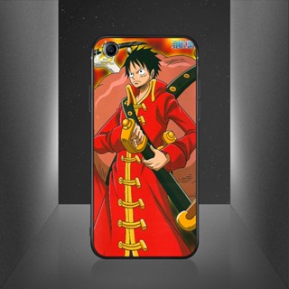 สําหรับ OPPO A3 A3S A5 A5S A7 A12 A12S A33 A33T A37 A59 A59S F1S A71 A77 A79 A83 NEO 9 เคสโทรศัพท์ซิลิโคน TPU แบบนิ่ม ลายการ์ตูนลูฟี่ วันพีช กันกระแทก