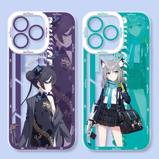 เคสโทรศัพท์มือถือ แบบนิ่ม ลายการ์ตูนอนิเมะน่ารัก สีฟ้า สําหรับ case OPPO A18 A38 A58 A98 A78 A17 A17K A77S A5 A9 A31 A53 2020 A54 A16K A52 A92 A5S A7 A12 A74 A95 A16 A3S A12E A57 A76 A96 A15 A15S A93 A94 F11 Pro Reno 10 7 8 5F 4 5 4F 5G