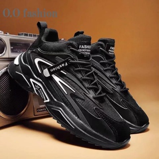 O.O fashion   รองเท้าผ้าใบผู้ชาย รองเท้าลำลองผู้ชาย  ผ้าใบแฟชั่น สไตล์เกาหลี กีฬากลางแจ้ง ทำงาน ลำลองทันสมัย Stylish ทันสมัย Beautiful D23D043 37Z230910