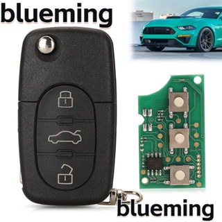 Blueming2 กุญแจรีโมตรถยนต์ ชิป ID48 3 ปุ่ม ABS 433 MHZ คุณภาพสูง สําหรับ 4D0837231รีโมตกุญแจรถยนต์ A/231K สําหรับ Audi A3 A4 A6 A8 TT RS4 1994-2004