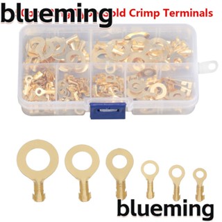 Blueming2 ขั้วต่อสายไฟ แหวนทอง ฉนวนกันความร้อน 150 ชิ้น/ชุด