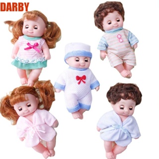 Darby ชุดของเล่นตุ๊กตาเด็กทารก 3D น่ารัก สําหรับอ่างอาบน้ํา