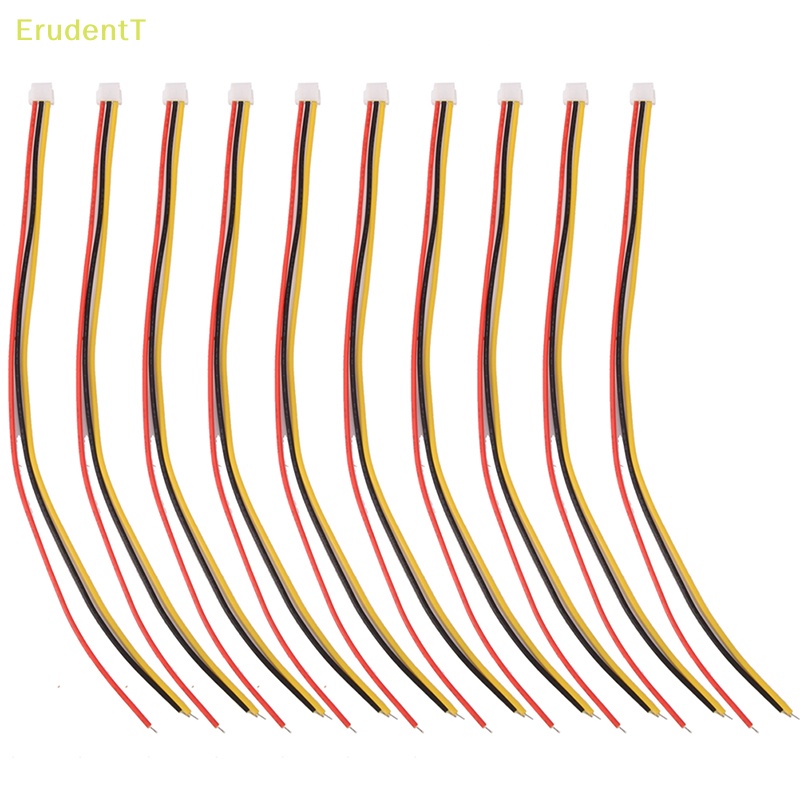 erudentt-ตัวเชื่อมต่อ-micro-zh-1-5-มม-3-pin-jst-พร้อมสายไฟ-10-ชิ้น-ใหม่