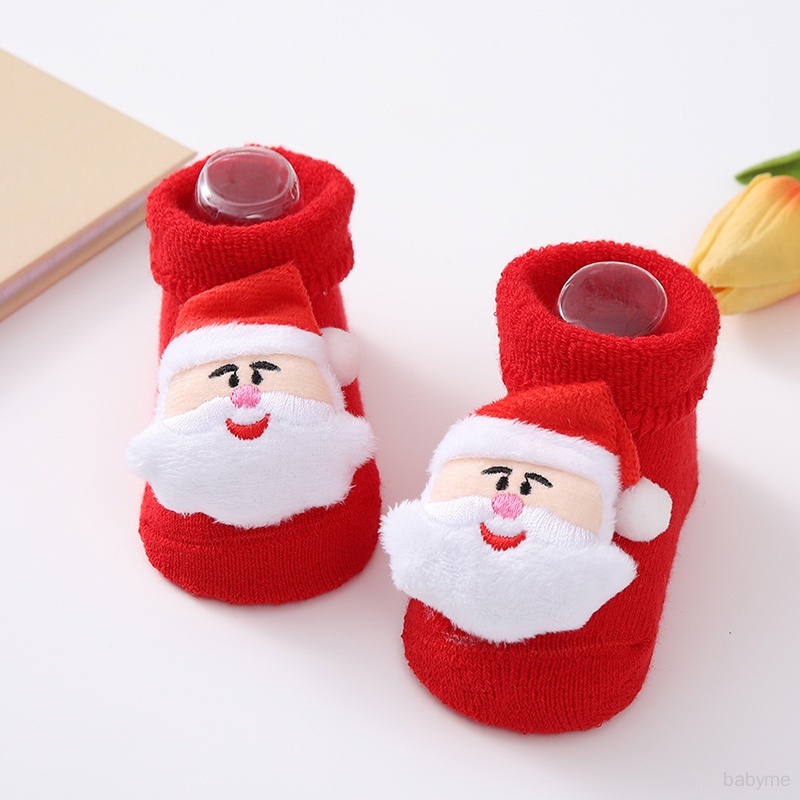 ถุงเท้าผ้าฝ้าย-ลายการ์ตูนคริสต์มาส-น่ารัก-ของขวัญคริสต์มาส-สําหรับเด็กวัยหัดเดิน-เด็กทารก-เด็กผู้ชาย-เด็กผู้หญิง