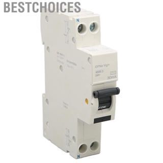 Bestchoices AC 230V 18mm Civil Circuit Breaker Integrated Leakage Protection Insulation