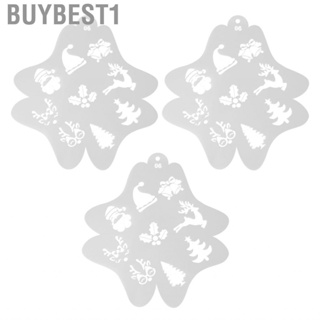Buybest1 3Pcs Face Paint Stencils Hollow Body Painting Templates Tracing St Hbh