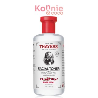 Thayers Rose Witch Hazel Toner 355ml เทเยอร์ โทนเนอร์ปรับสภาพผิว สูตรน้ำดอกกุหลาบ.