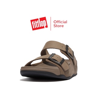 FITFLOP GOGH MOC LEATHER รองเท้าแตะผู้ชาย รุ่น GD2-A76 สี GREY