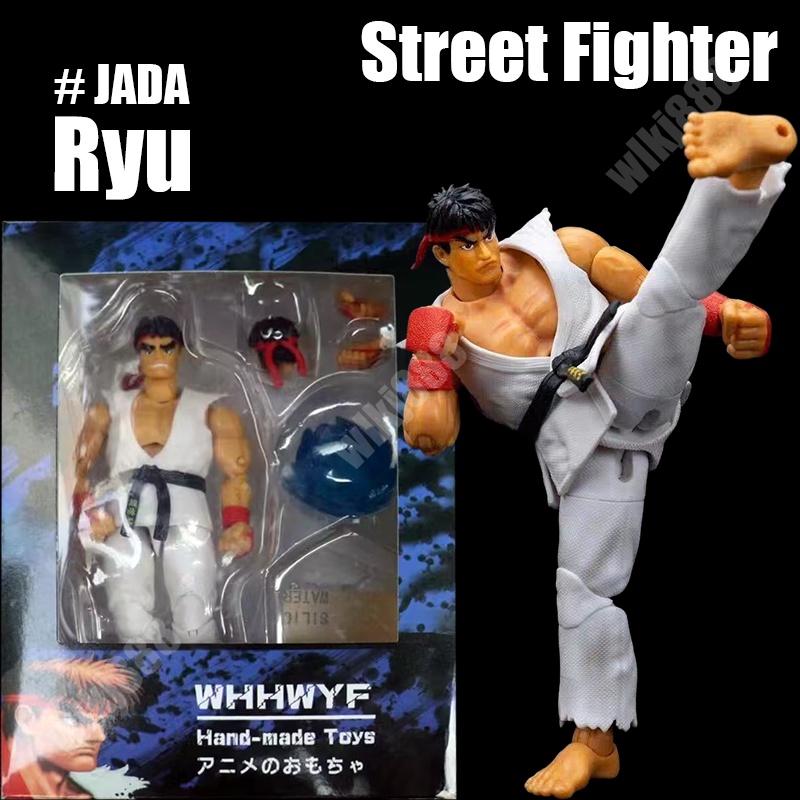 Jada โมเดลฟิกเกอร์อนิเมะ Street Fighter Ryu Change Face Articulado ของ ...
