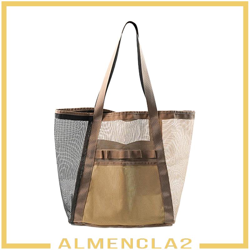 almencla2-กระเป๋าผ้าตาข่าย-สําหรับใส่ผ้าขนหนู-เหมาะกับการพกพา-ชอปปิ้ง-สระว่ายน้ํา